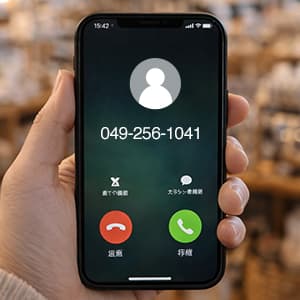 「0492561041」はオリコから着信